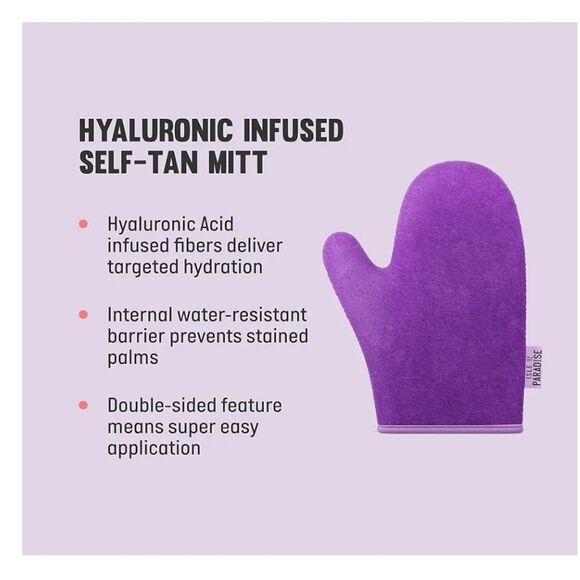 Isle of Paradise Vegan Self Tan Applicator Sunless Tanning Mitt - Picture 3 of 9
